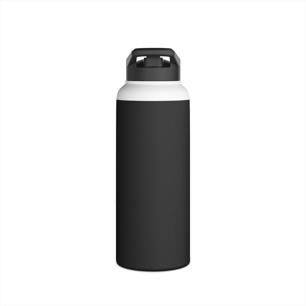Stainless Water Bottle — “Fight Like a Girl, We Do It Better” Vintage Wrestling Design
