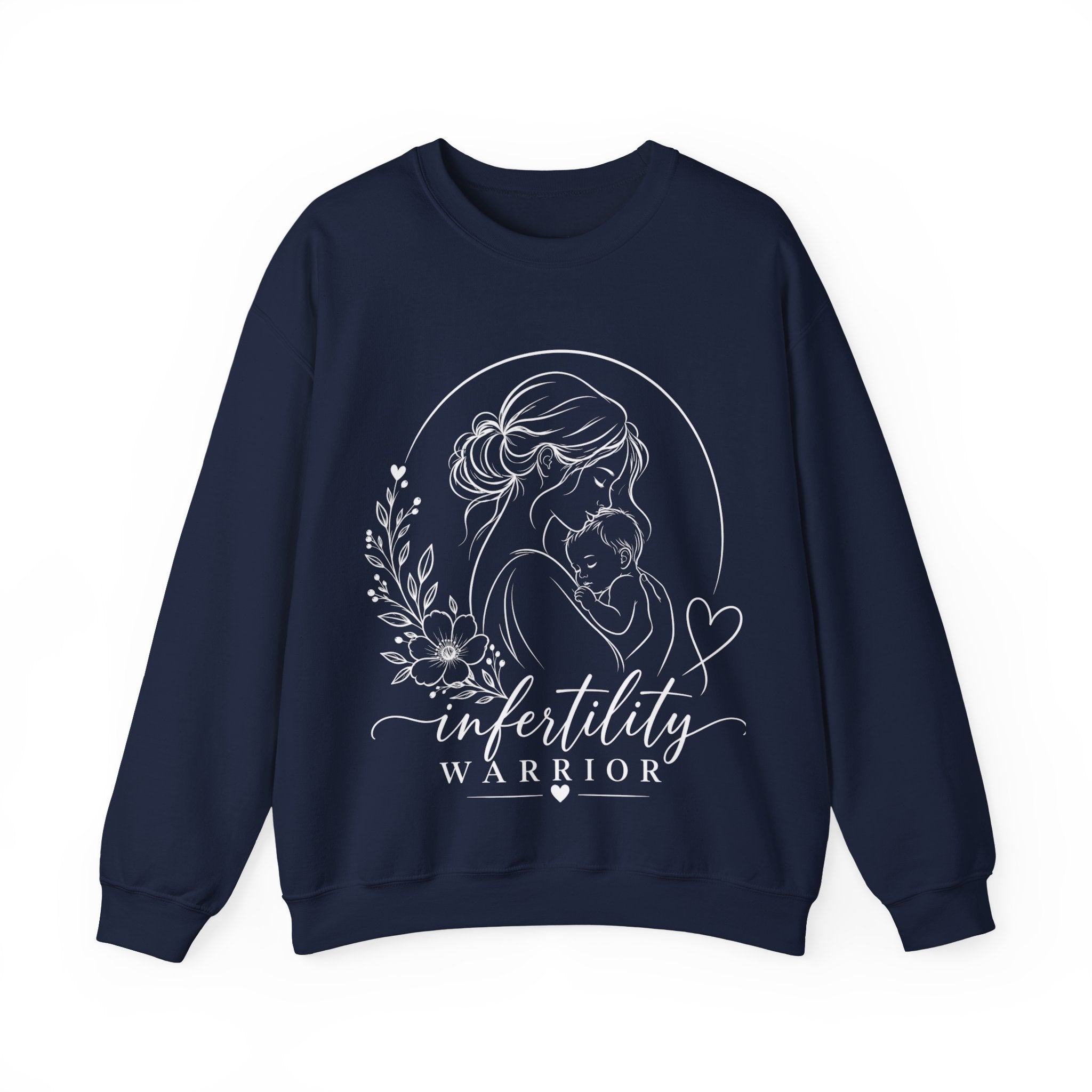 Infertility Warrior Crewneck Sweatshirt