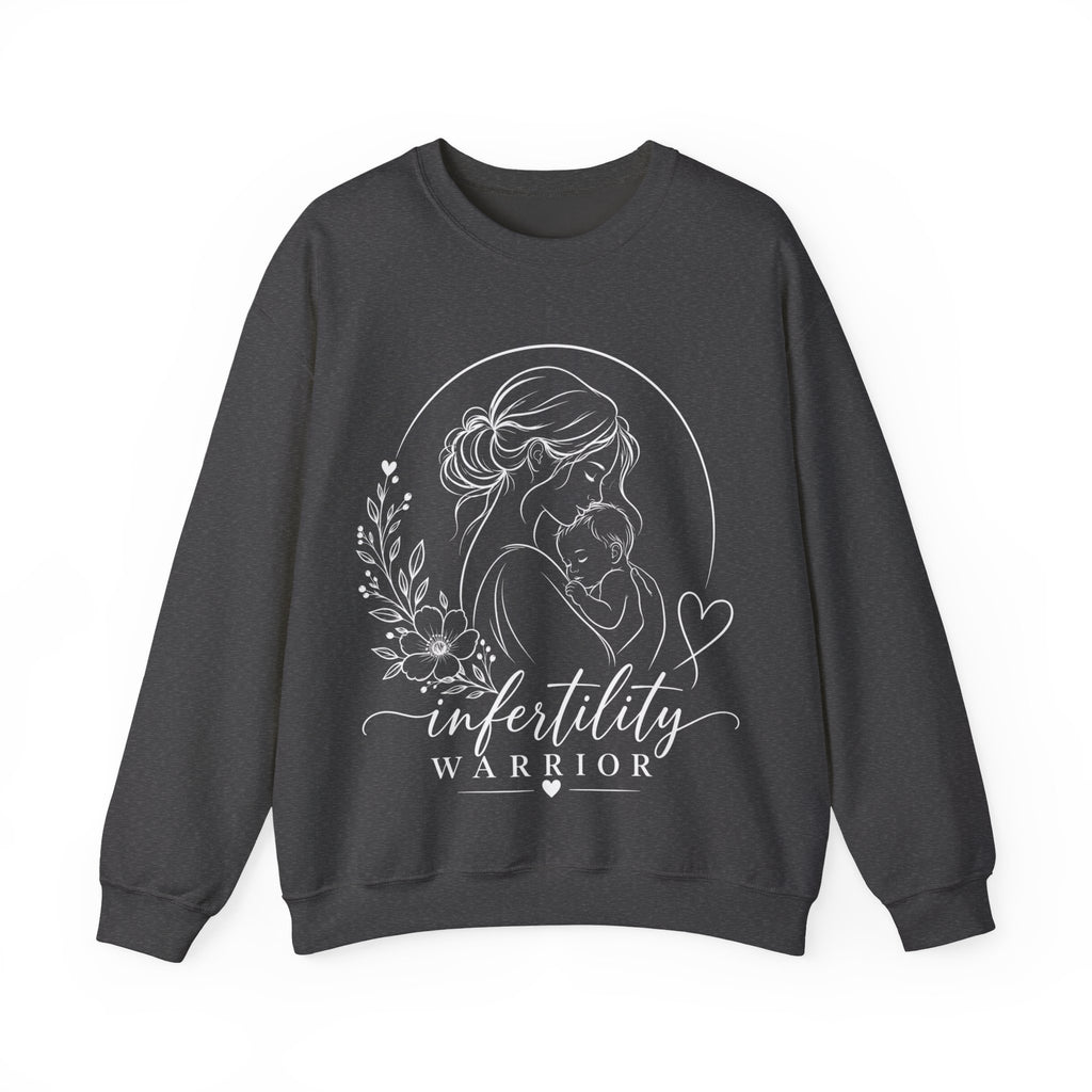 Infertility Warrior Crewneck Sweatshirt