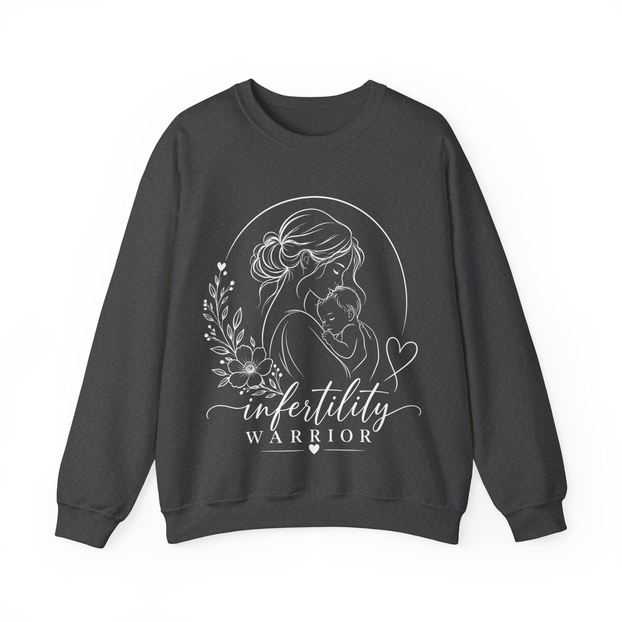 Infertility Warrior Crewneck Sweatshirt
