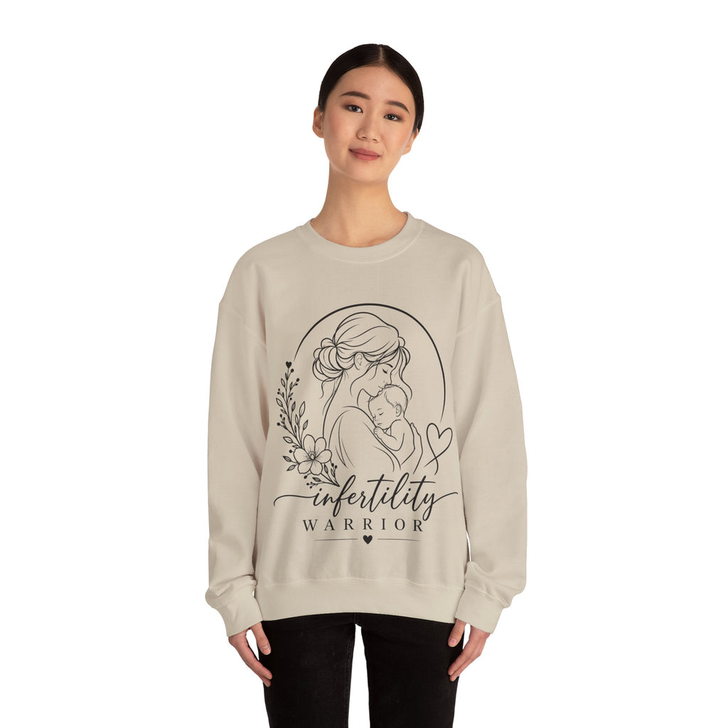 Infertility Warrior Crewneck Sweatshirt