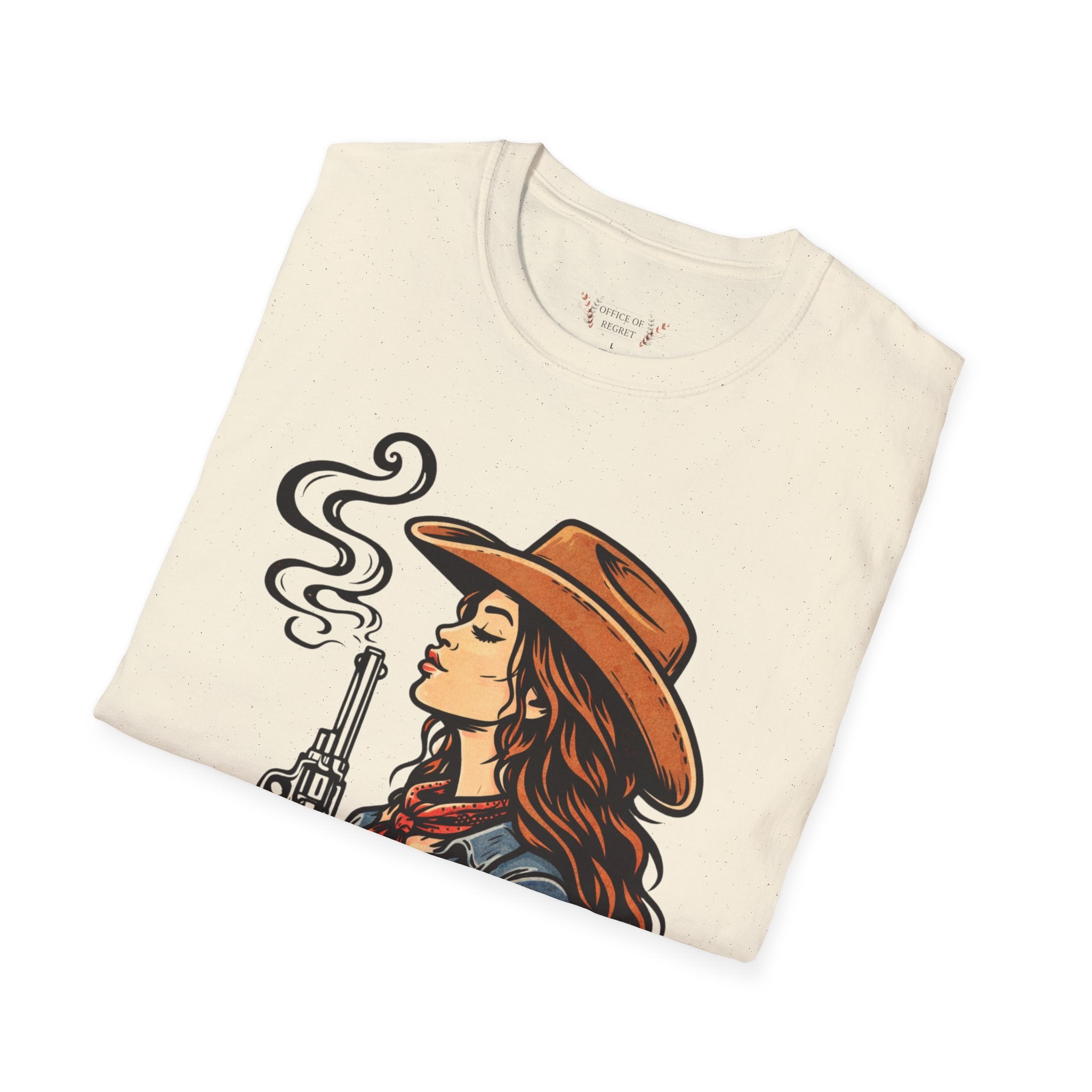 She Was The Problem Western Cowgirl T-Shirt