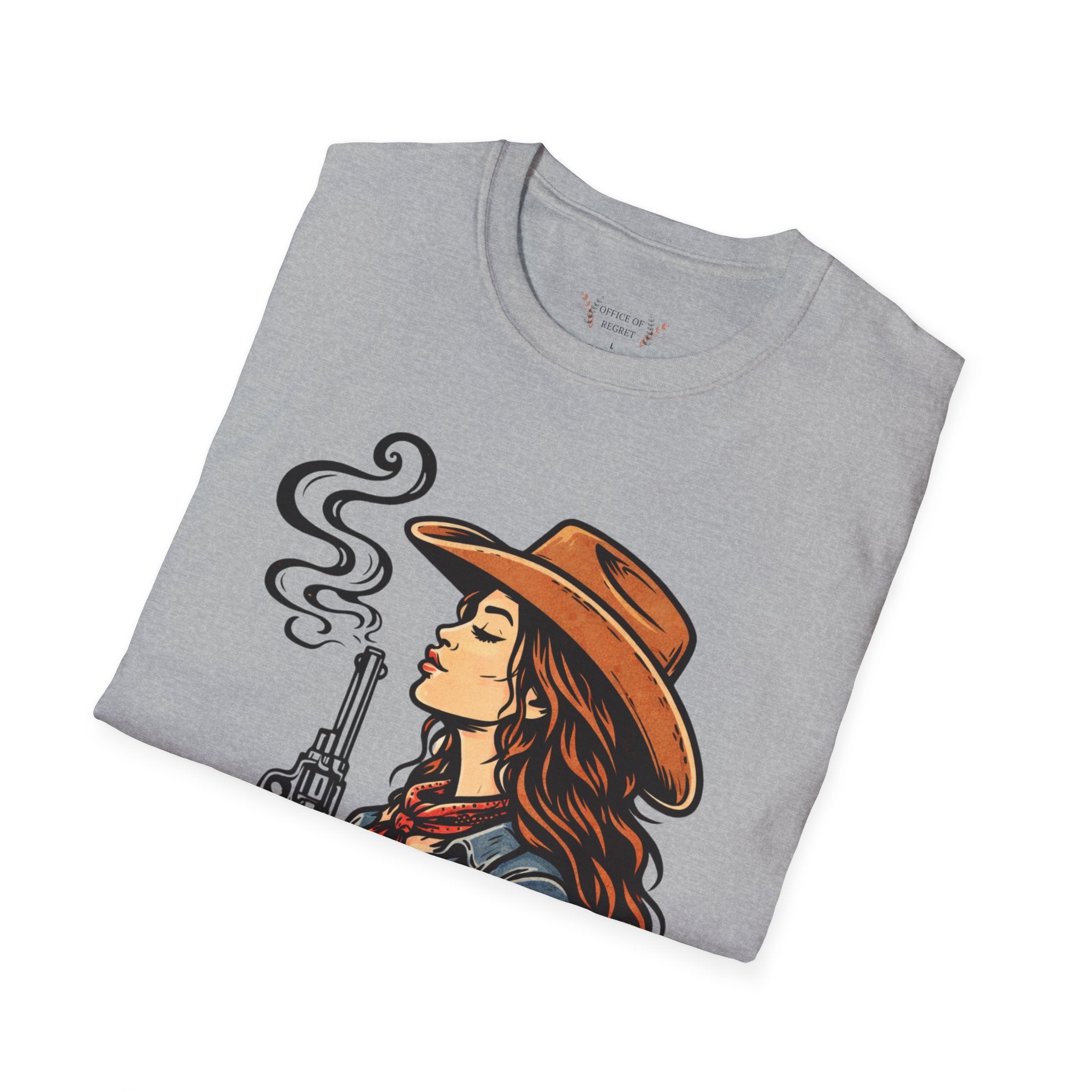 She Was The Problem Western Cowgirl T-Shirt