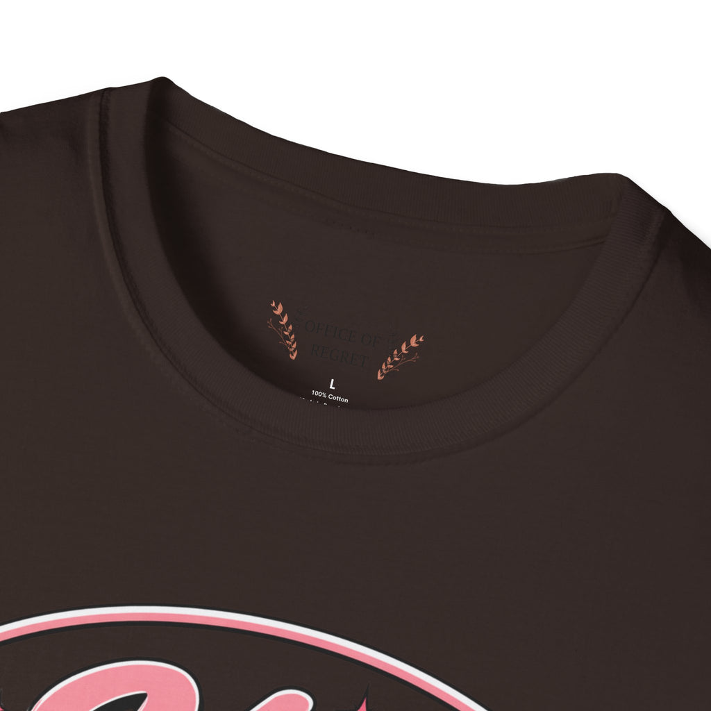Milk Bar T‑Shirt – Cute Retro Cow "Open 24/7" Graphic Tee