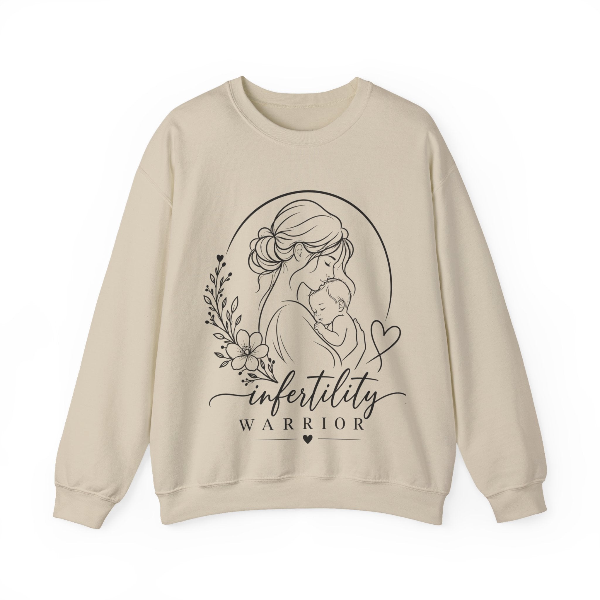 Infertility Warrior Crewneck Sweatshirt
