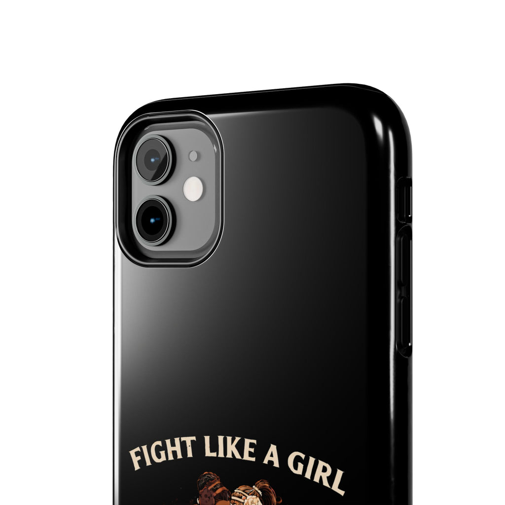 Phone Case — “Fight Like a Girl” Vintage Wrestlers Protective Phone Case