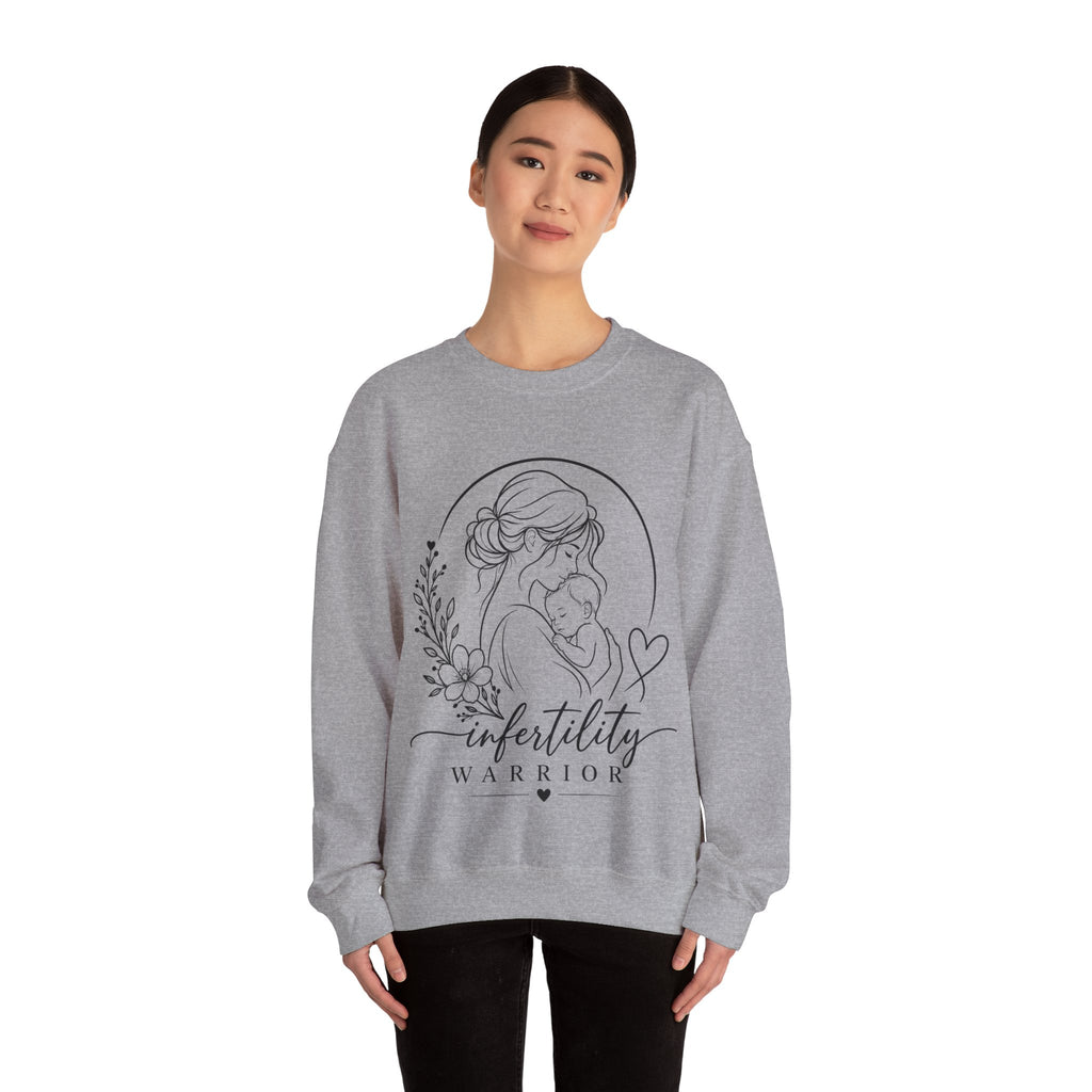 Infertility Warrior Crewneck Sweatshirt