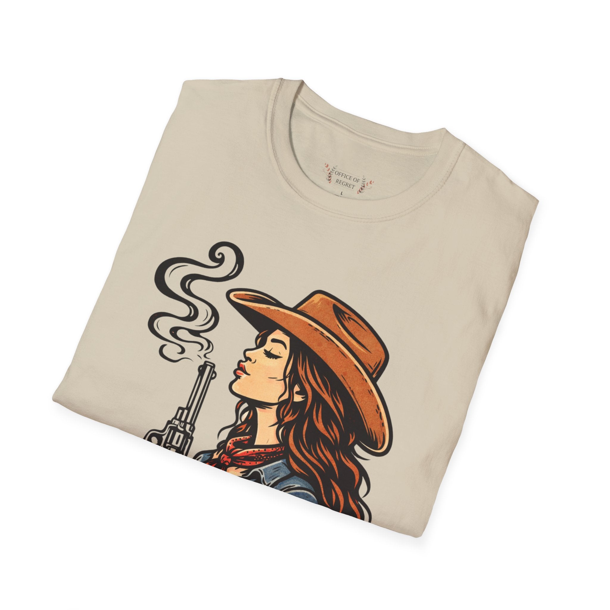 She Was The Problem Western Cowgirl T-Shirt
