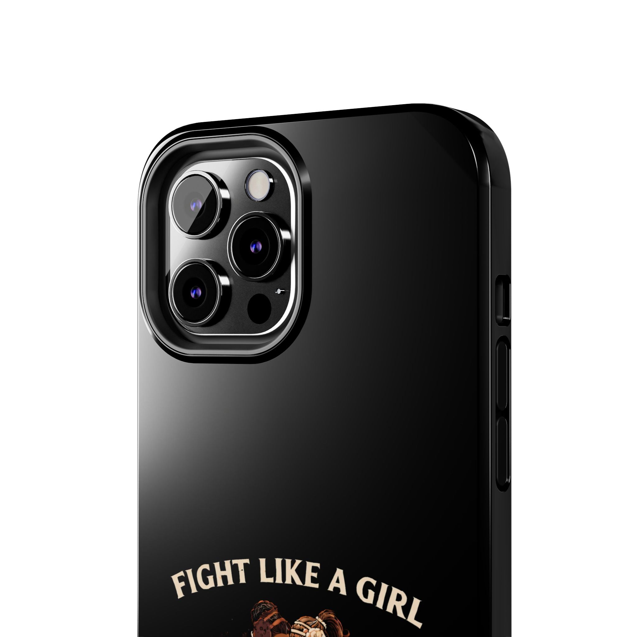 Phone Case — “Fight Like a Girl” Vintage Wrestlers Protective Phone Case