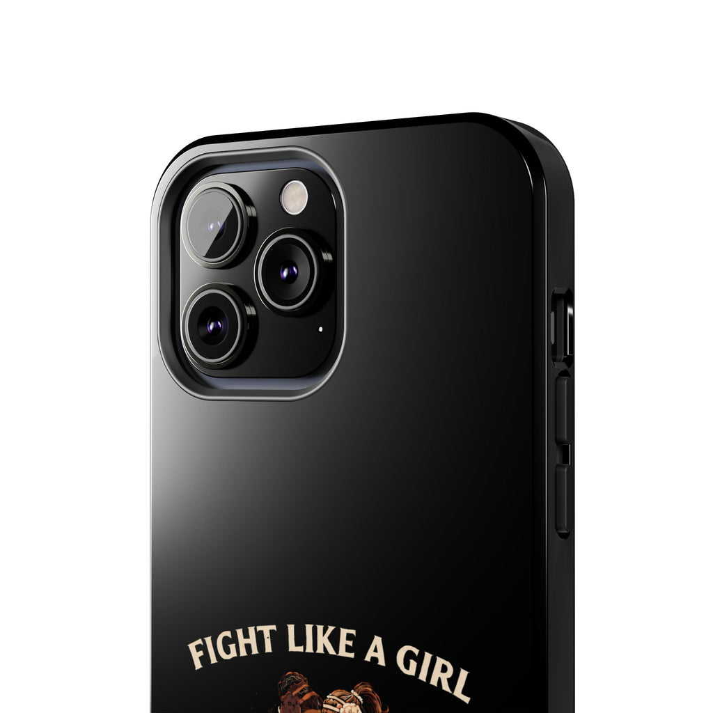 Phone Case — “Fight Like a Girl” Vintage Wrestlers Protective Phone Case