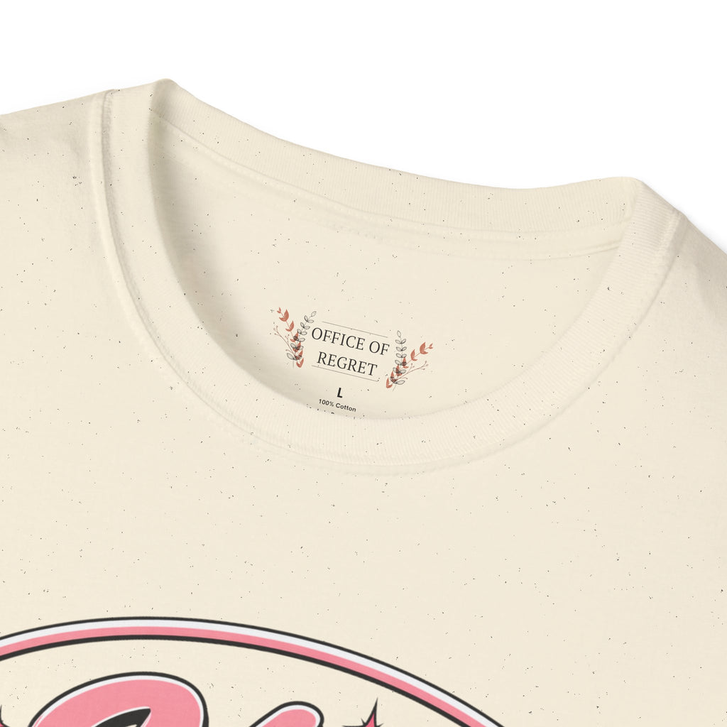 Milk Bar T‑Shirt – Cute Retro Cow "Open 24/7" Graphic Tee