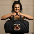 Gym Bag — "Fight Like a Girl" Boxing Duffle for Women