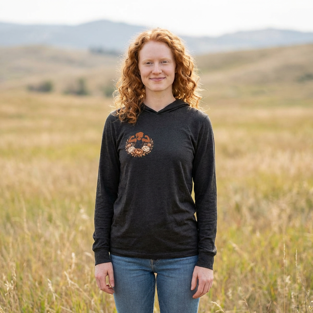 Built Not Broken Hoodie Tee — Motivational Fitness Hooded Long-Sleeve Top