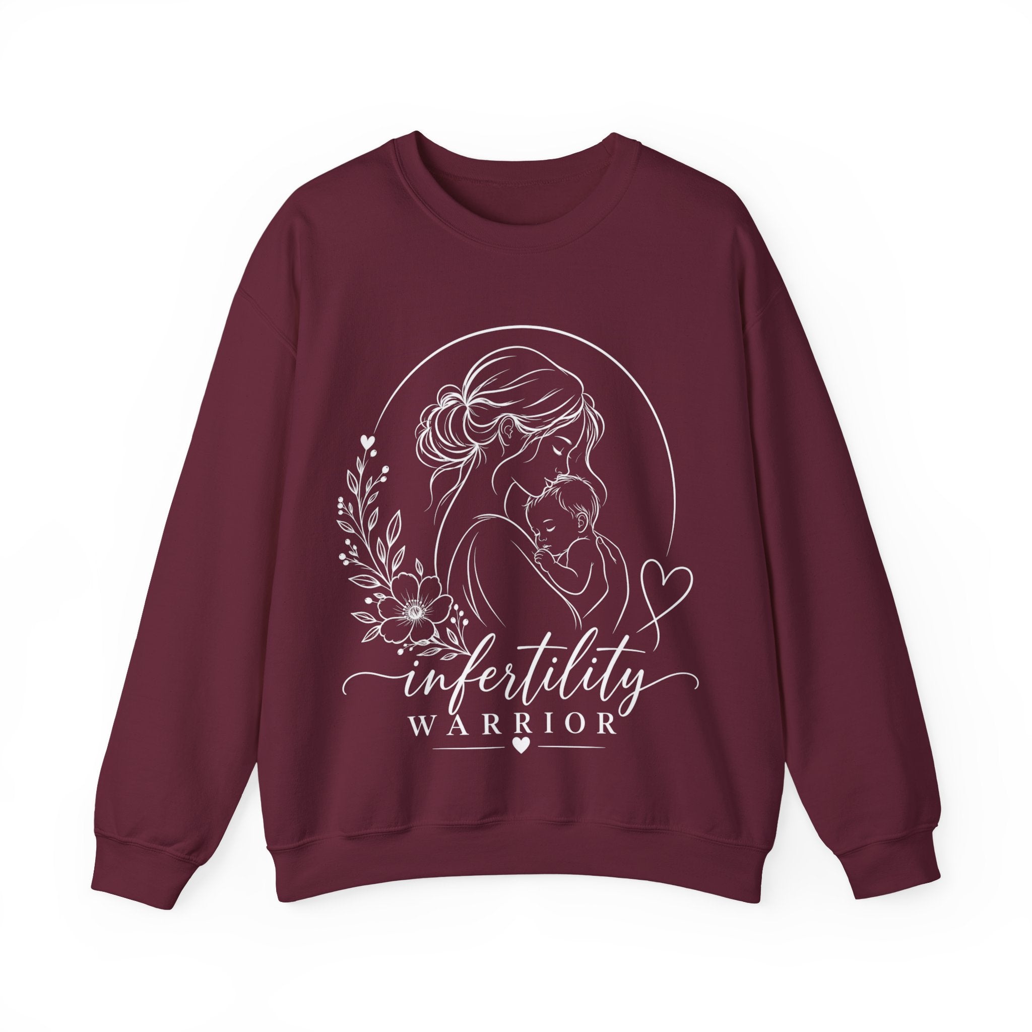 Infertility Warrior Crewneck Sweatshirt