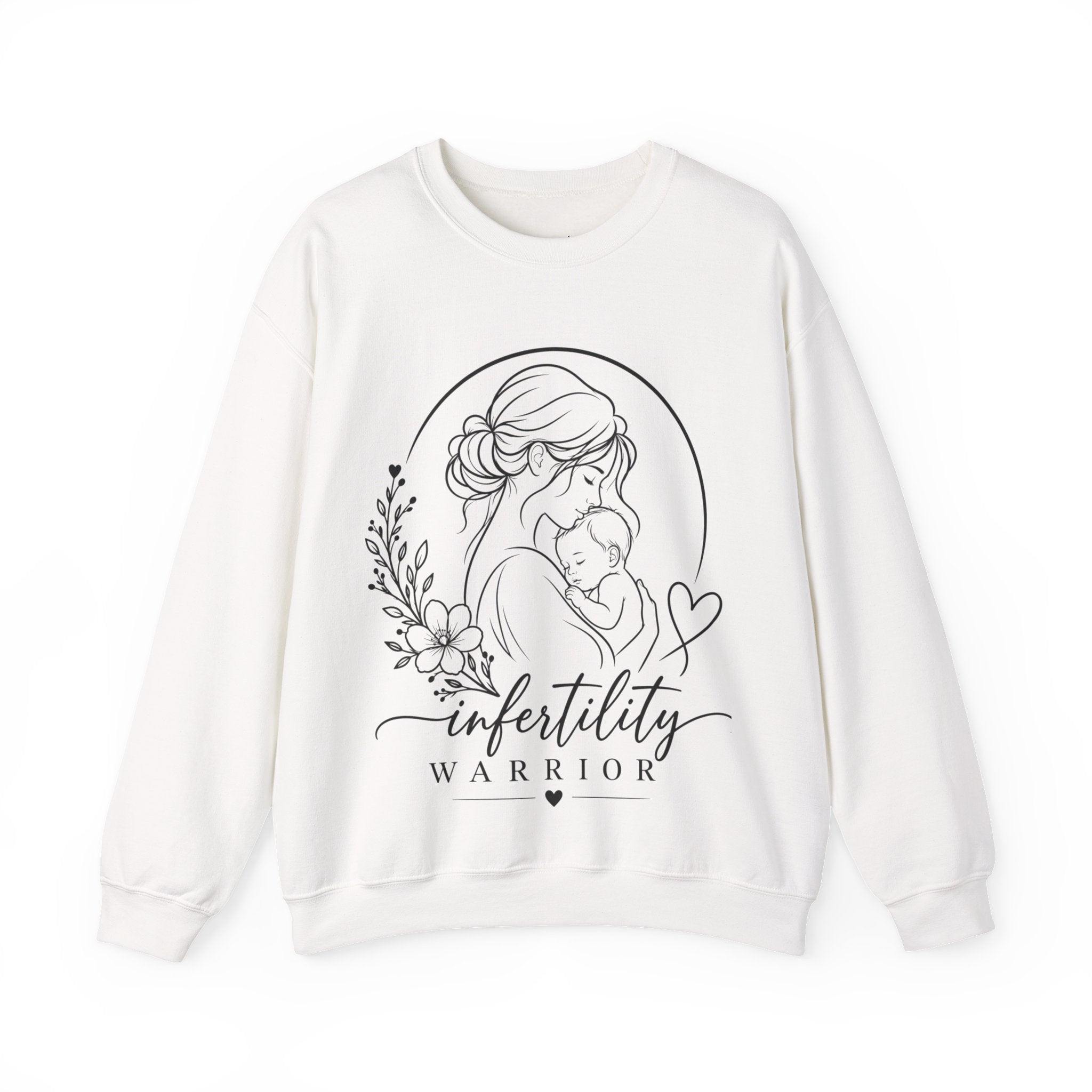 Infertility Warrior Crewneck Sweatshirt