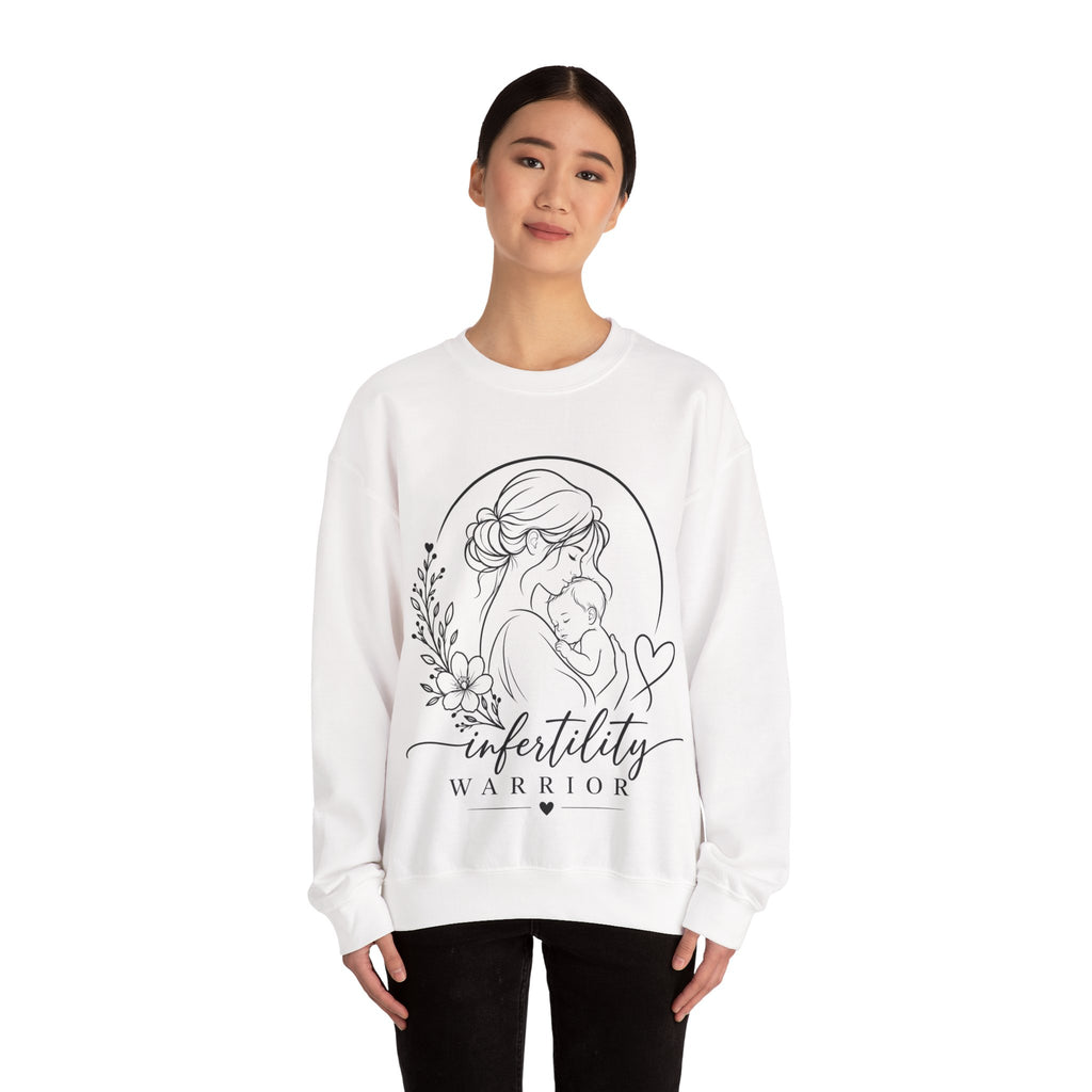 Infertility Warrior Crewneck Sweatshirt