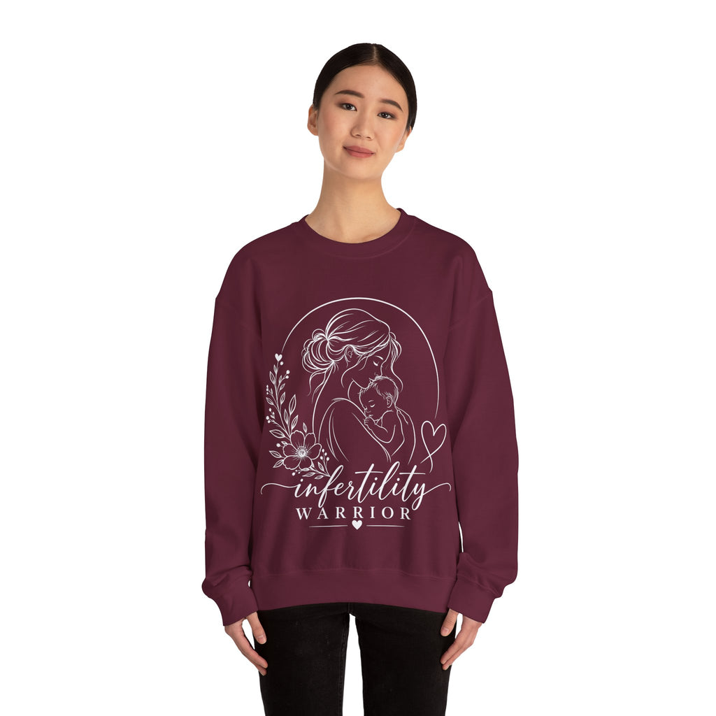 Infertility Warrior Crewneck Sweatshirt