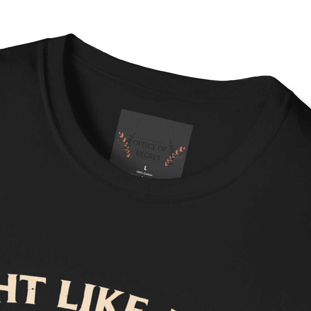 Fight Like a Girl, Women's Wrestling T-shirt