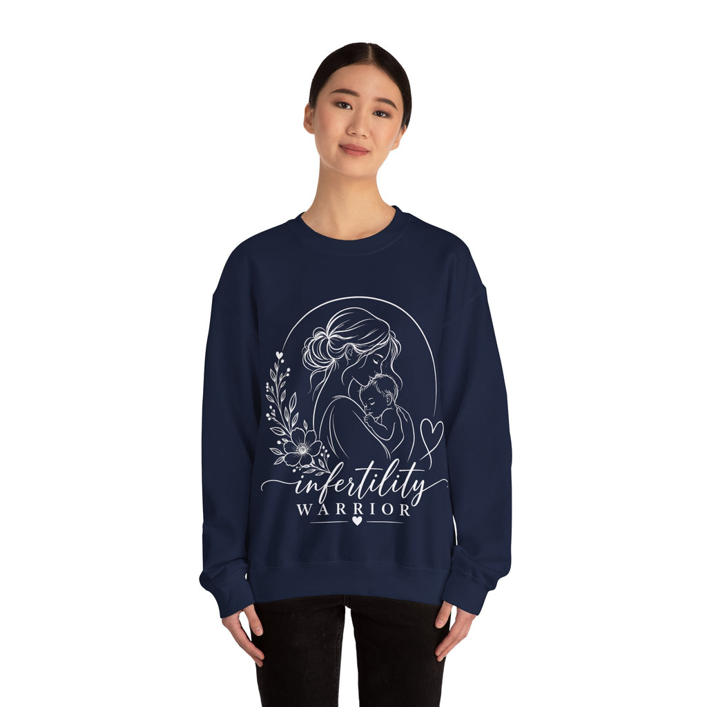 Infertility Warrior Crewneck Sweatshirt