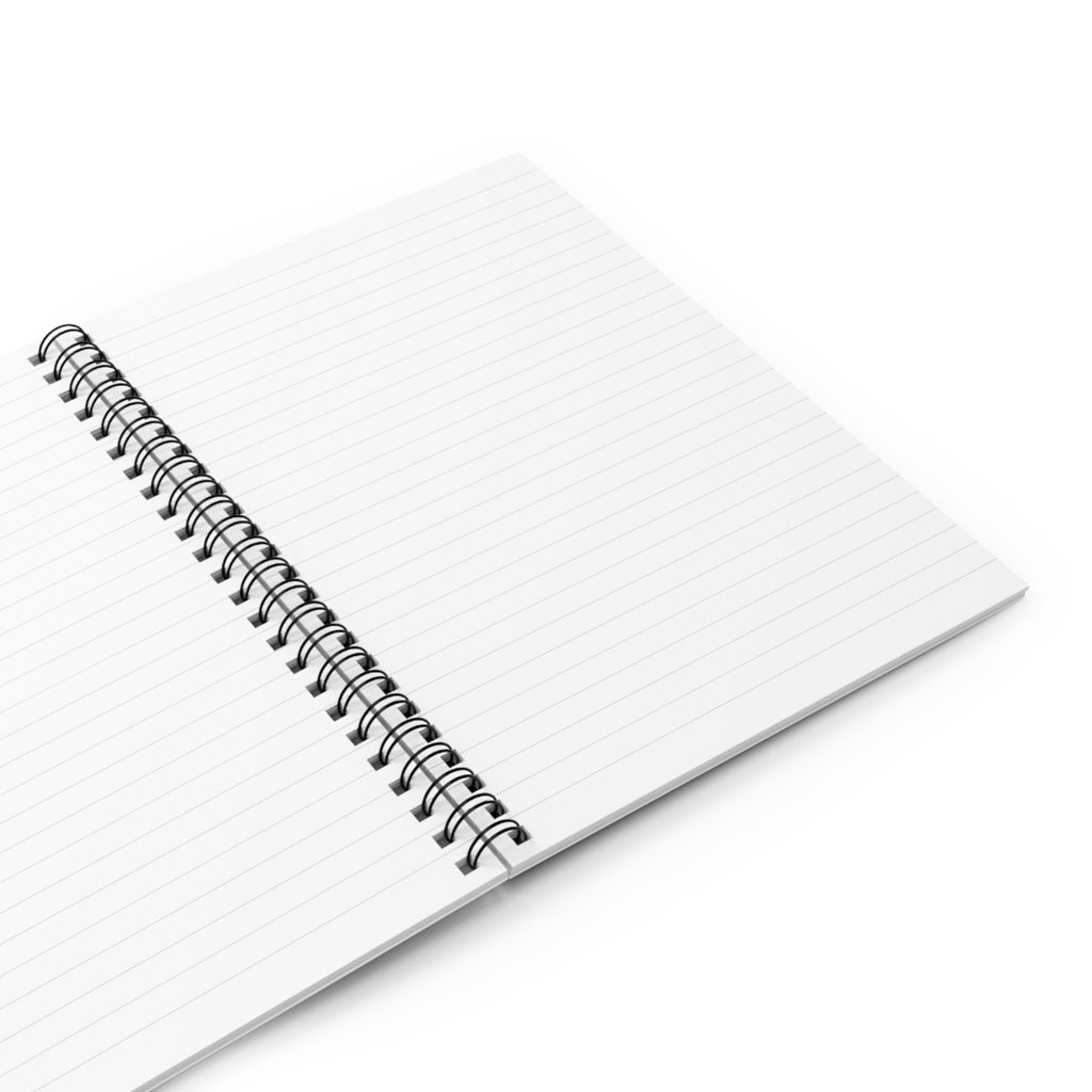 Emotionally Attached to Fictional Men Spiral Notebook — Ruled Journal for Book Lovers