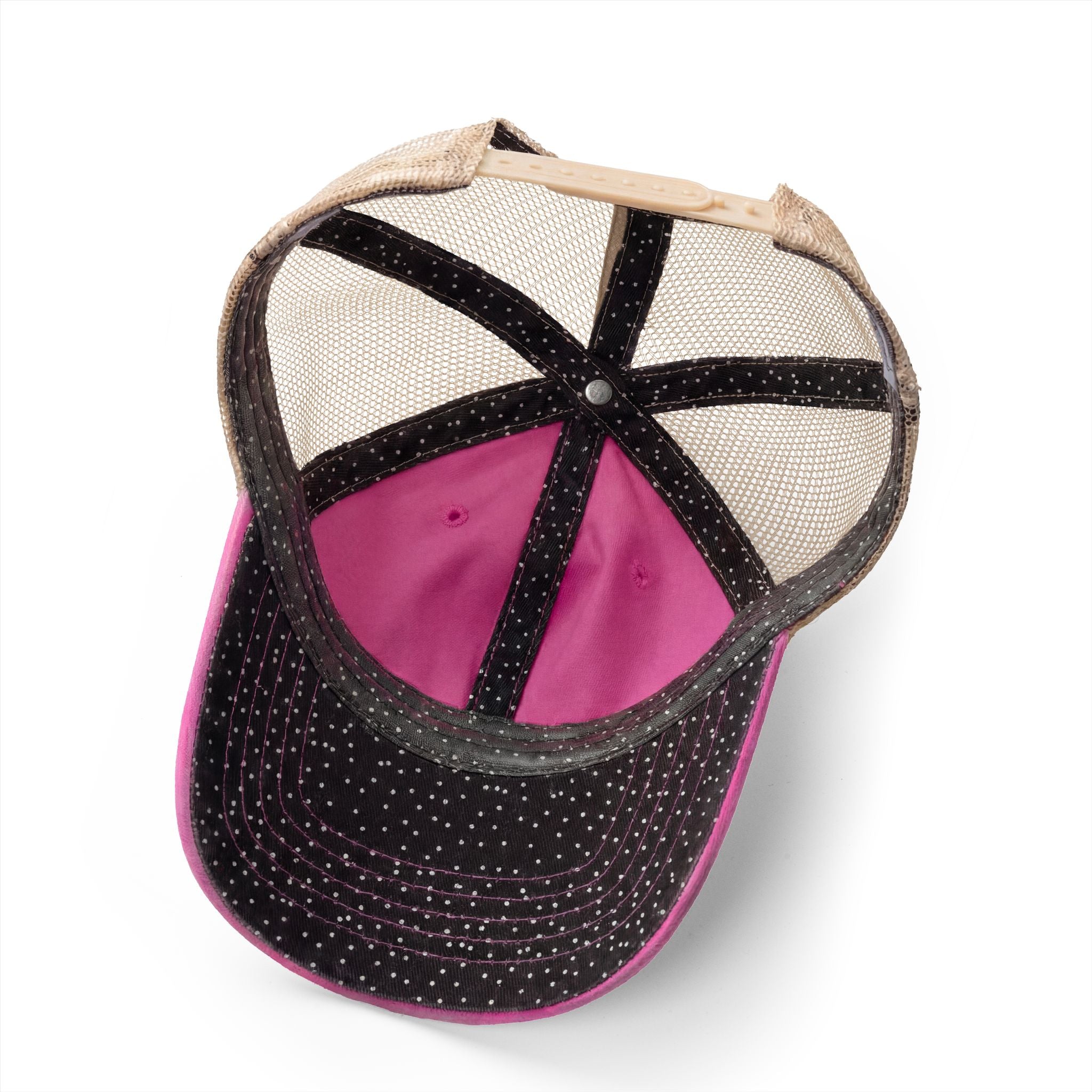 Black Embroidery "Women do it better" - Women's Washed Mesh-Back Cap