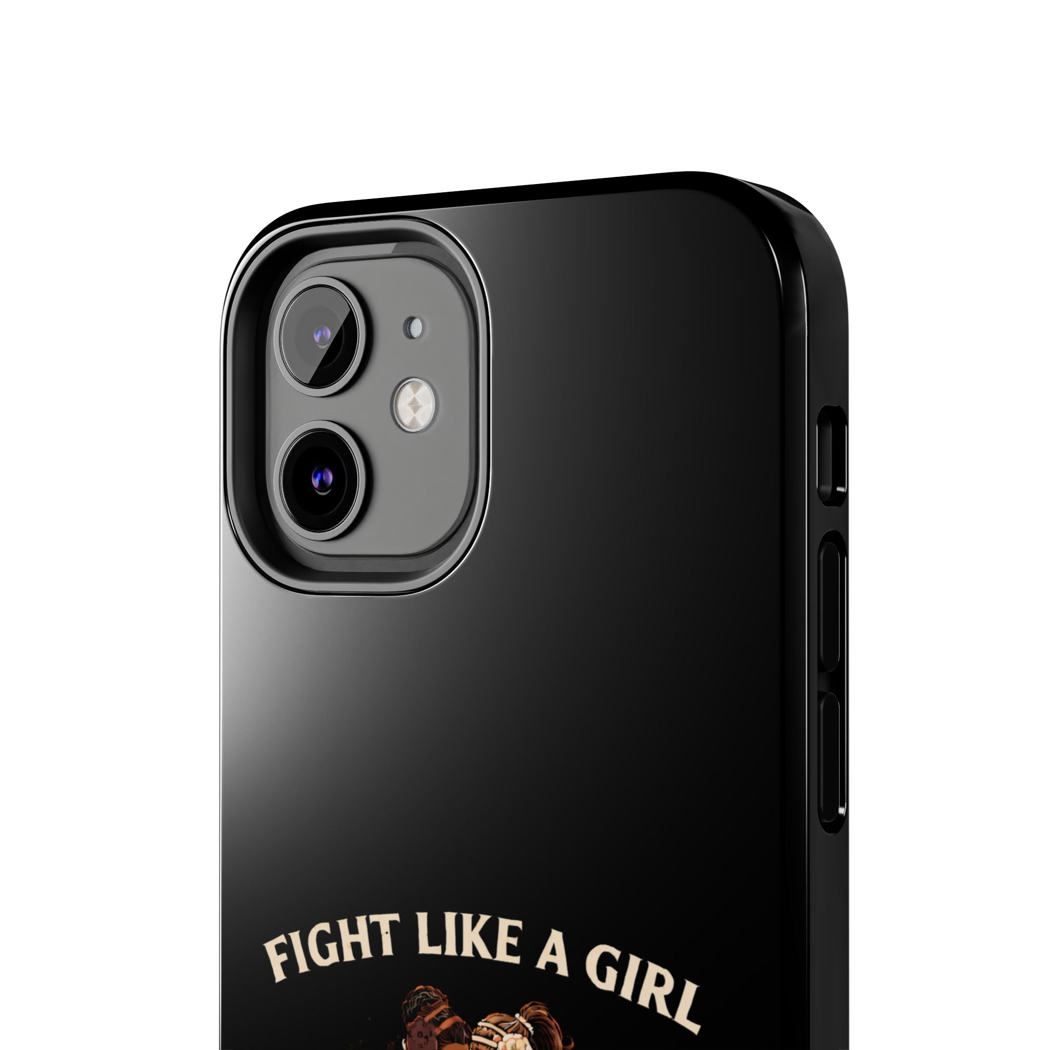 Phone Case — “Fight Like a Girl” Vintage Wrestlers Protective Phone Case