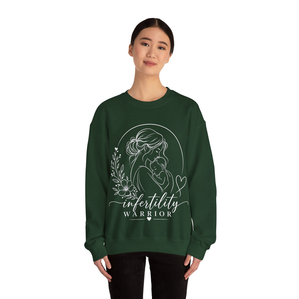 Infertility Warrior Crewneck Sweatshirt