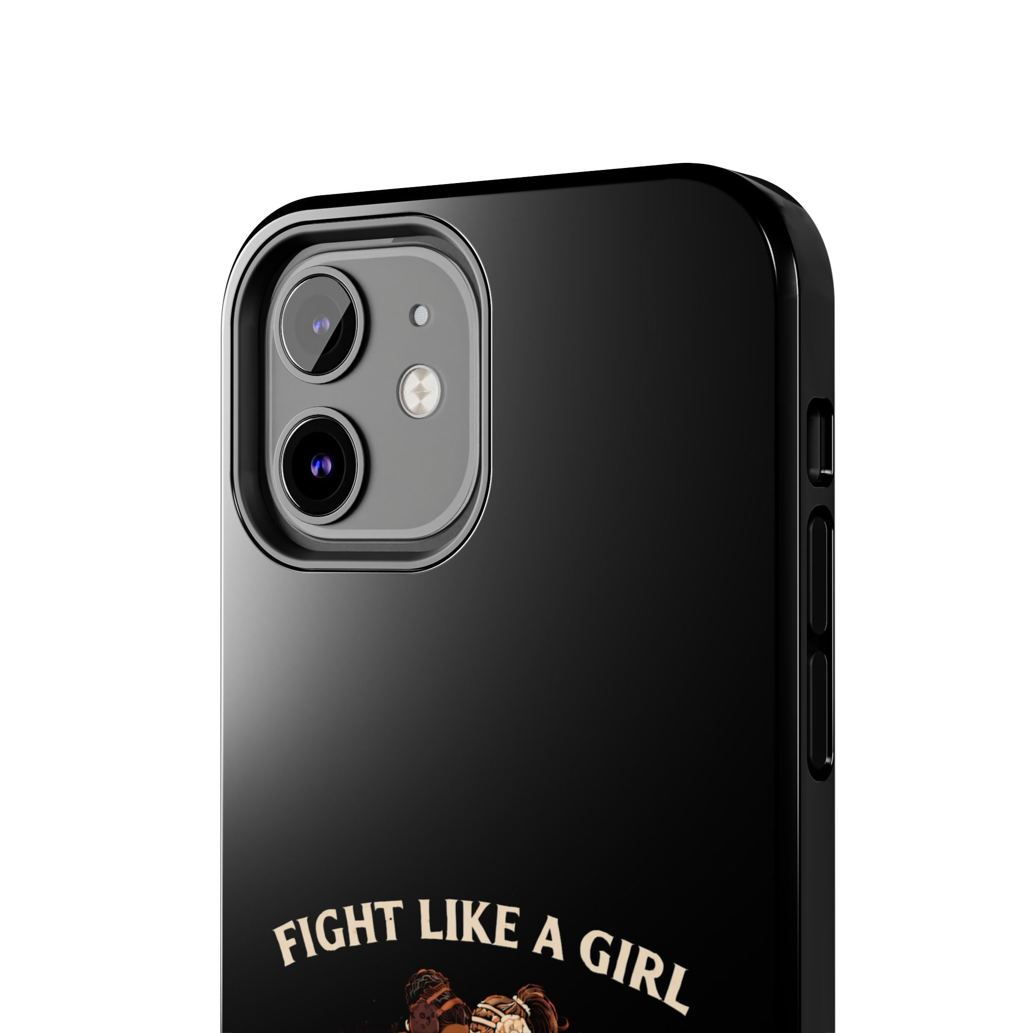 Phone Case — “Fight Like a Girl” Vintage Wrestlers Protective Phone Case