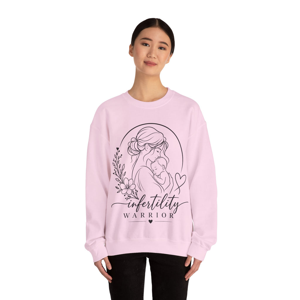 Infertility Warrior Crewneck Sweatshirt