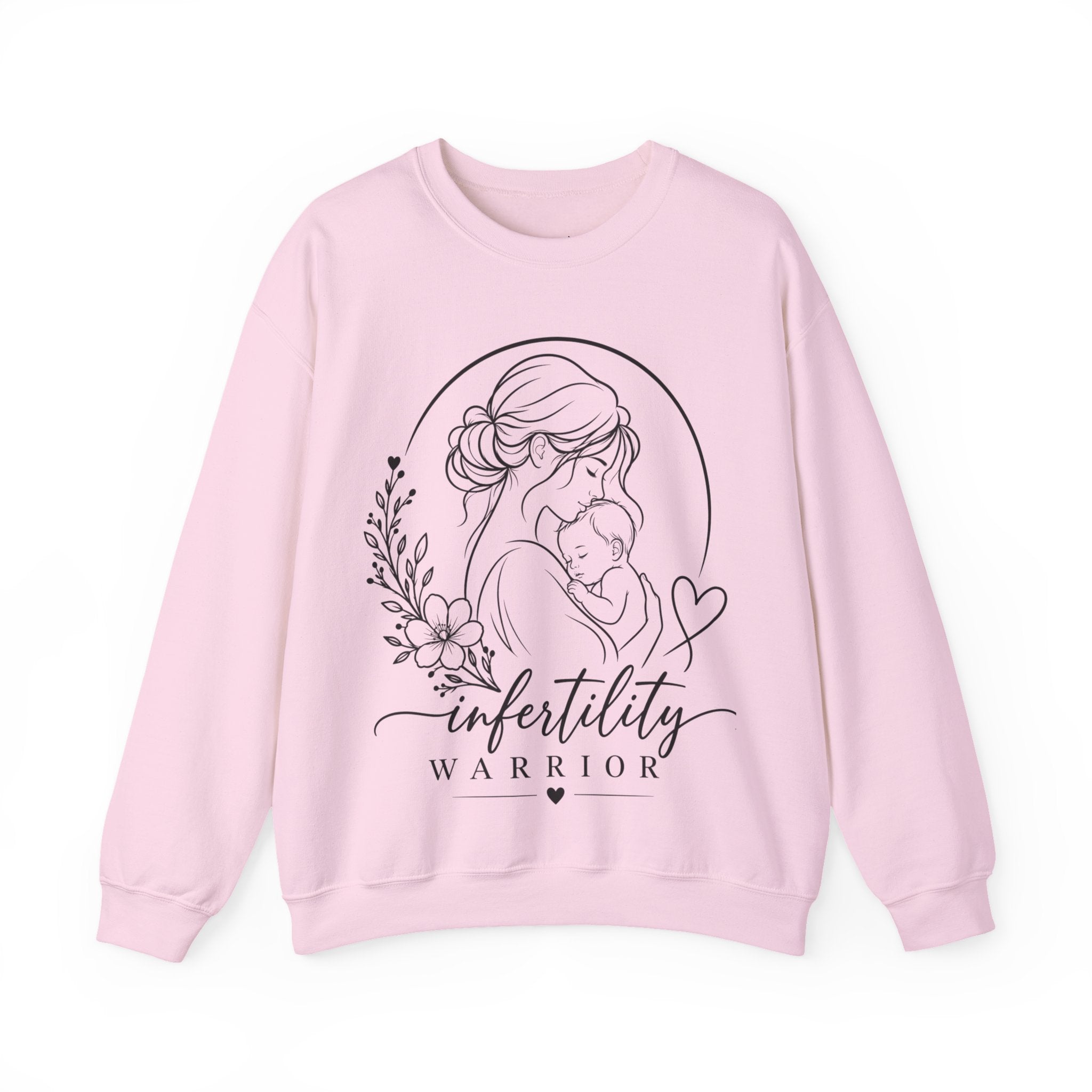 Infertility Warrior Crewneck Sweatshirt