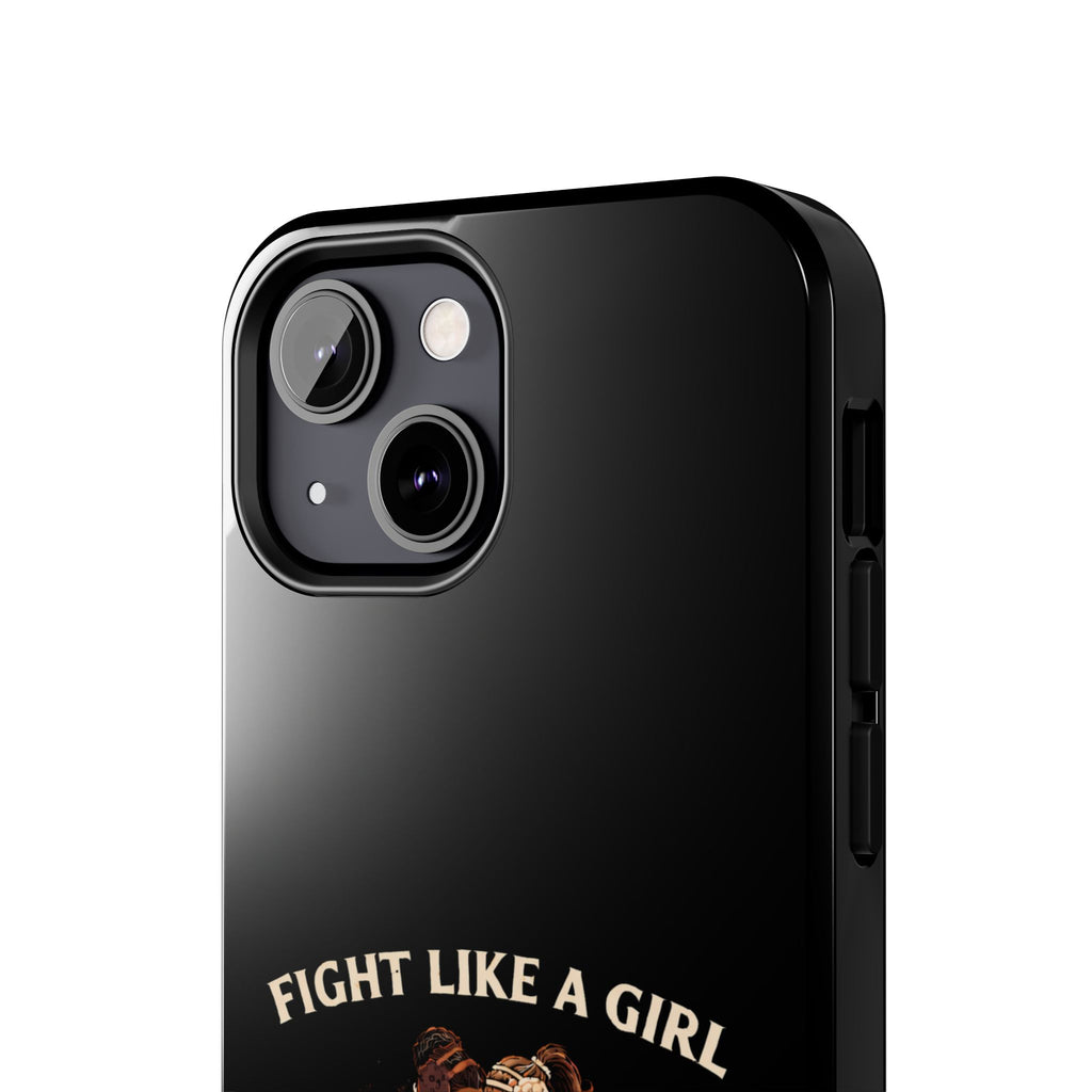 Phone Case — “Fight Like a Girl” Vintage Wrestlers Protective Phone Case