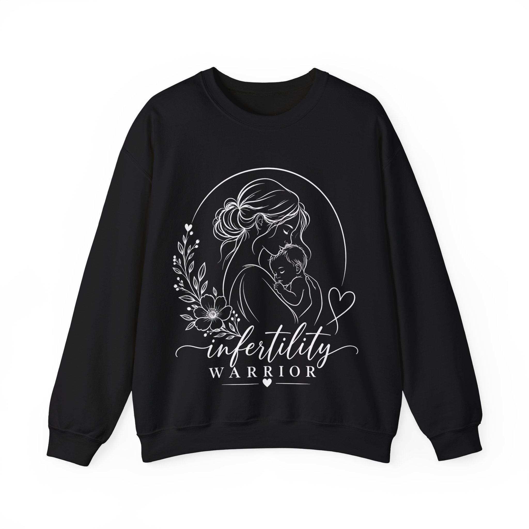 Infertility Warrior Crewneck Sweatshirt
