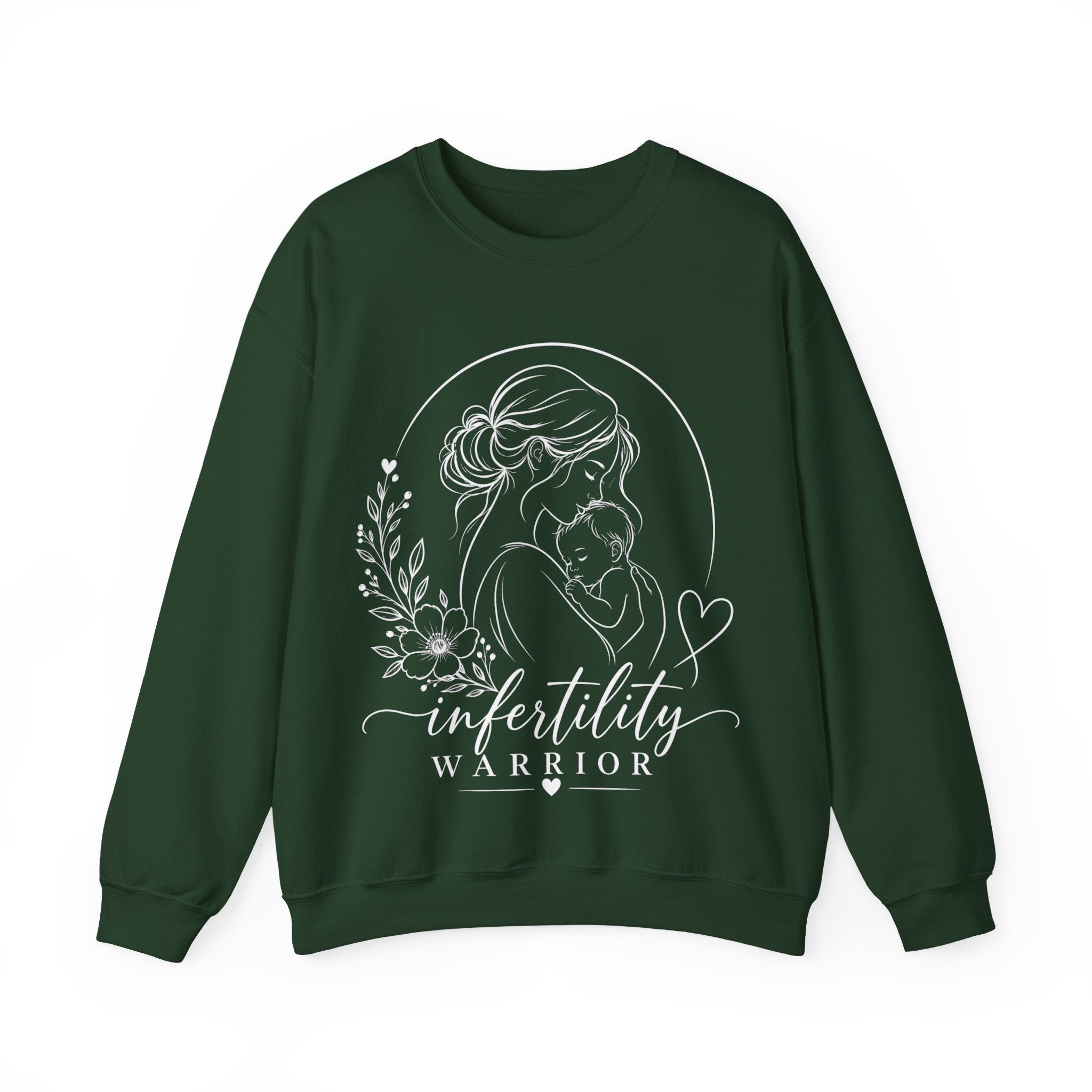 Infertility Warrior Crewneck Sweatshirt