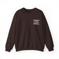 Support Rodeo Athletes Crewneck Sweatshirt — Western Rodeo Fan Pullover